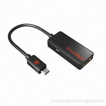 New 1080p 3D SlimPort to HDMI® Adapter, High Speed